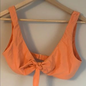 Hollister Orange Bikini Top